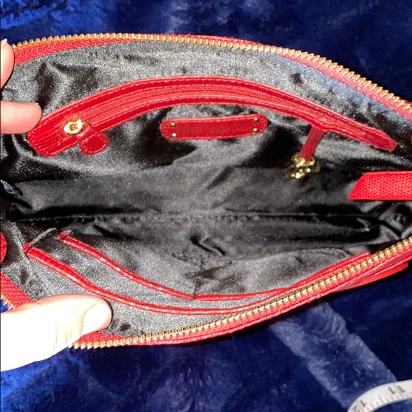 KATE LANDRY. CLUTCH/SMALL PURSE. RED. CLASSY. CUTE - Picture 7 of 9